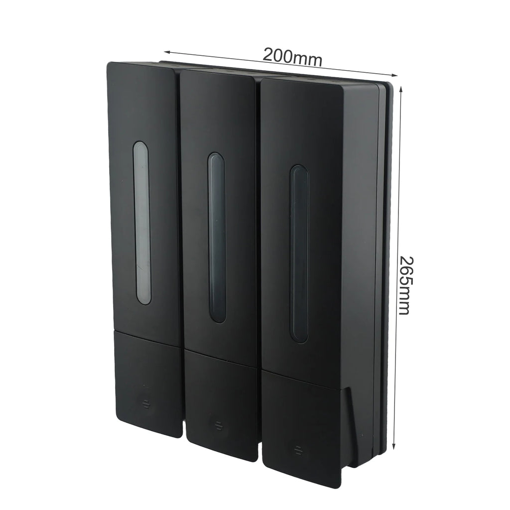 Bathroom Organization Bathroom Dispenser 265x135x65mm Easy Installation Method Upgraded Anti-slip Button Public Place Use