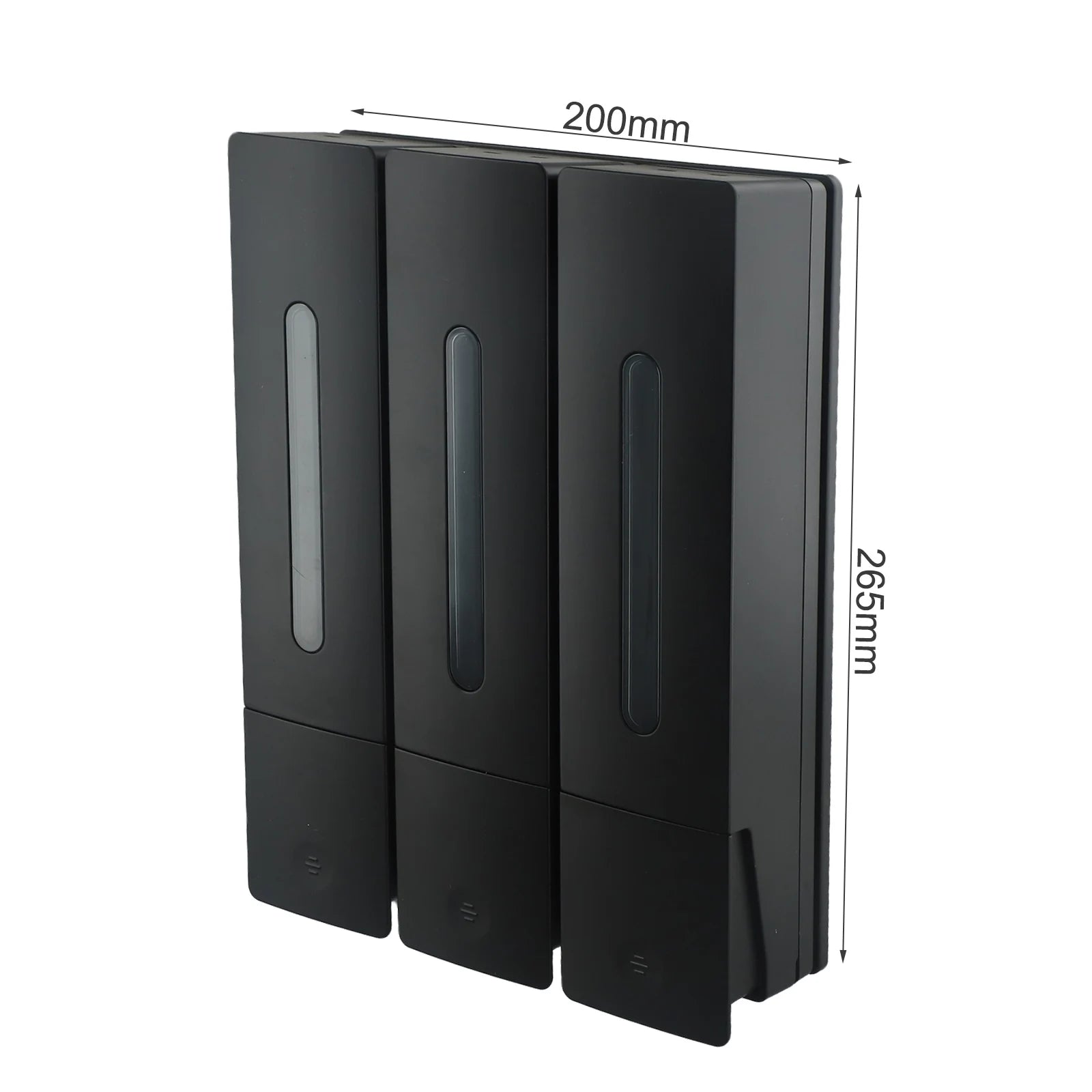 Bathroom Organization Bathroom Dispenser 265x135x65mm Easy Installation Method Upgraded Anti-slip Button Public Place Use