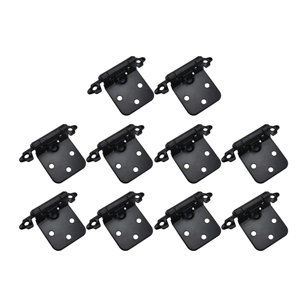 10Pcs Closing Hinges Cupboard Hinges Furniture Hardware Accessories Spring Hinges Easy to Install Cabinet Door Hinges