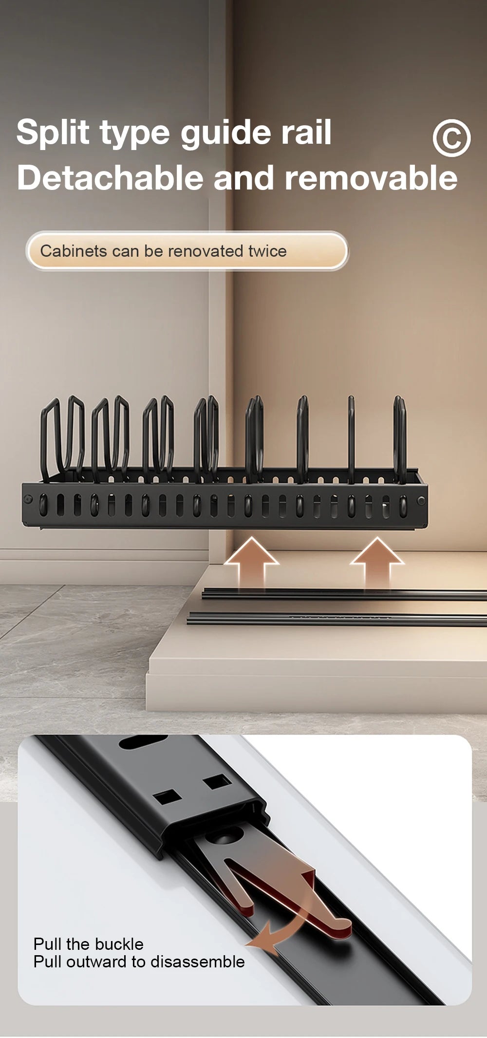 Hot-selling multifunctional kitchen pull-out cookware/frying pan sliding lid rack, spice rack, and bowl and plate drawer storage