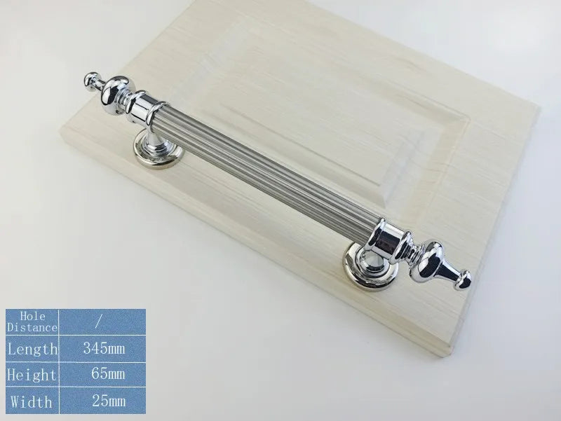 255mm/290mm/345mm Furniture Wooden Door Handle For Bathroom Bedroom Restaurant Sliding Door Handle Wardrobe Gate Pulls Handles