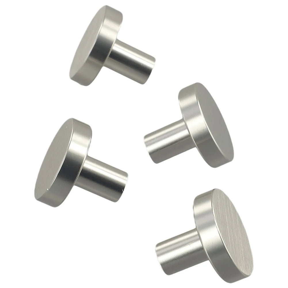 4/10pcs Cabinet Knobs Dresser Knobs Single Hole Round Handle Kitchen Cupboard Door Furniture Hardware