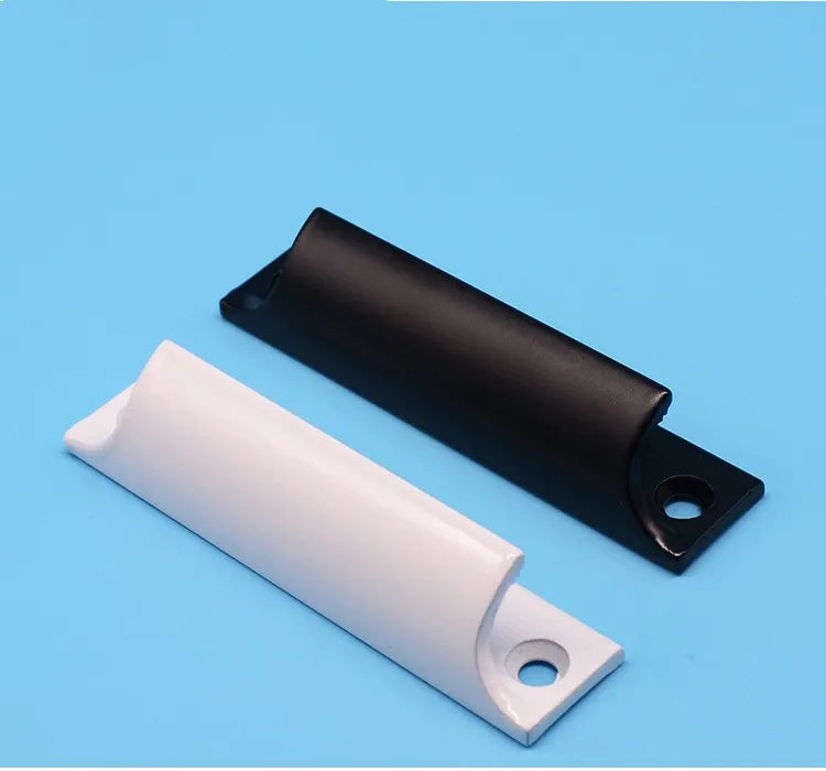 New Aluminum Alloy Door Handle Push-pull Balcony Gate Window Pulls Knob Furniture High Quality