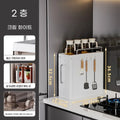 2/3 Layer Spice Storage Rack Kitchen Organize Spice Shelf Pull-Out Efficient Locker With Hooks Wheels Integrated Slim Cabinet