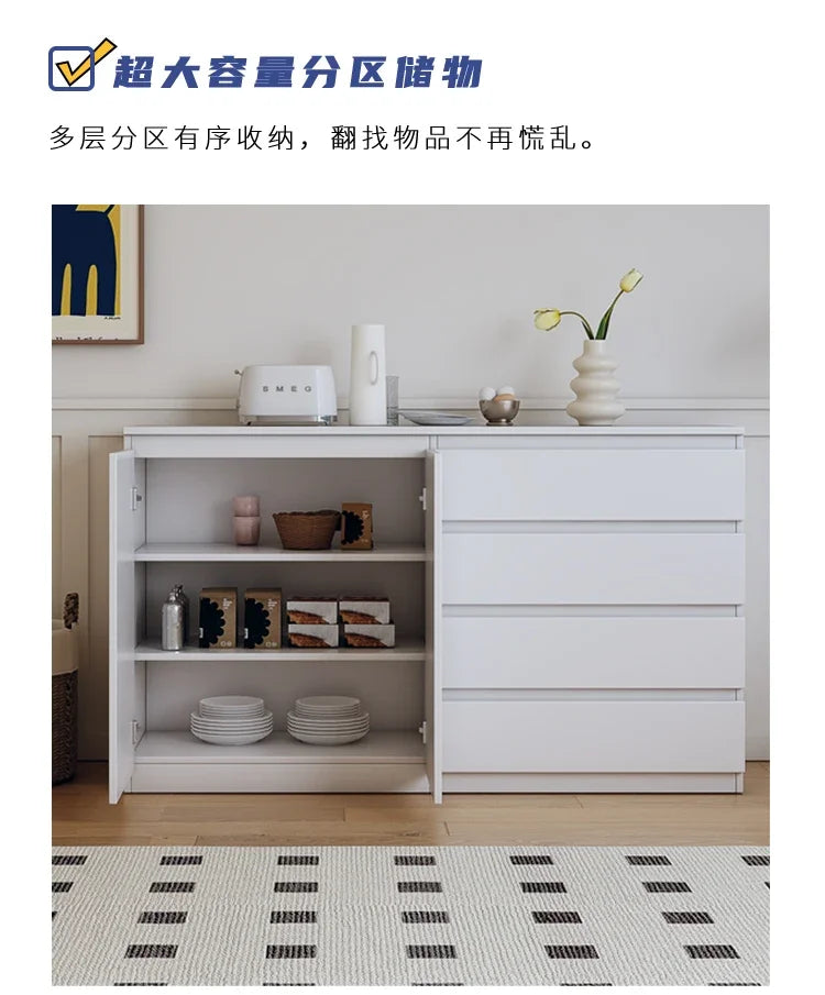 Luxury Dresser Cabinet Modern Handles Storage Luxury Cabinet Premium Drawers Organizador Dressoir Kast Living Room Furniture