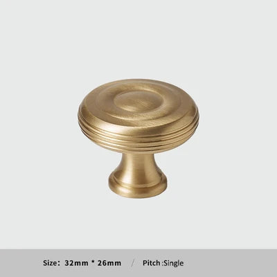 Modern /Solid Brass Furniture Handles for Cabinets and Drawers  Wardrobe Dresser Cupboard / Bedroom Drawers Knobs and Handles