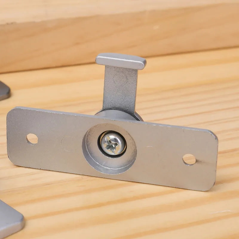 1/5x Alloy Right Angle Door Lock 90 180 Degree Gate Lock Sliding Door Latch Window Drawers Cabinet Gate Buckles Home Hardware