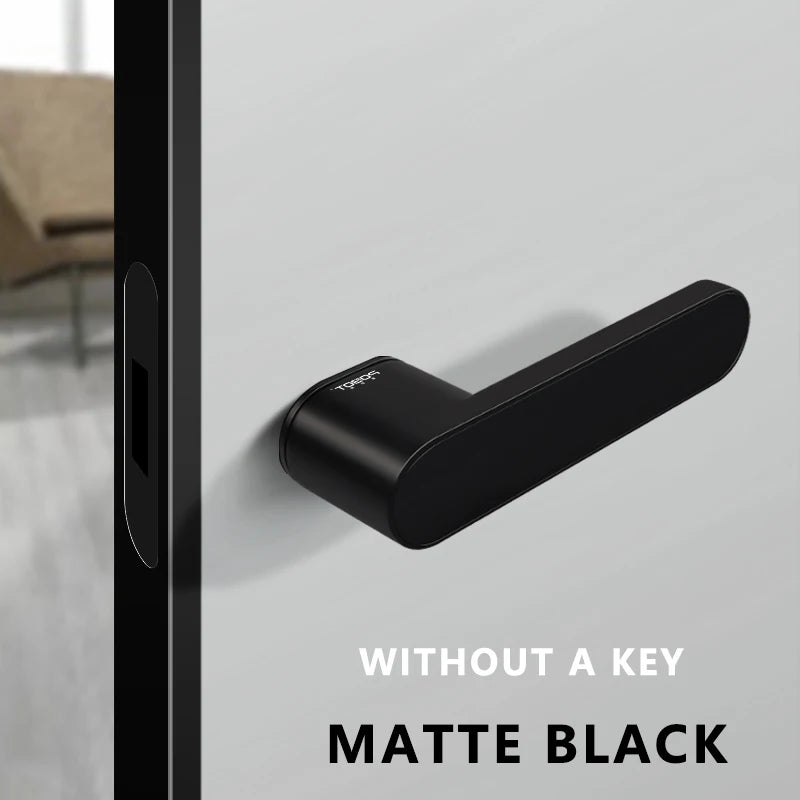 2023 New Ecological Door Lock Indoor Magnetic Suction Silent Minimalist Door Lock Bedroom Door Lock Modern Simple Door Handle