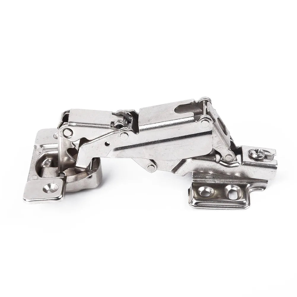 1PC Hinge Stainless Steel Door Hydraulic Cabinet Door Hinges Damper Buffer Soft Close For Cupboard Furniture Hardware