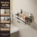 Bathroom,Suction Cup Storage Rack, Non Perforated Toilet, Washbasin, Washbasin, Wall Storage Rack