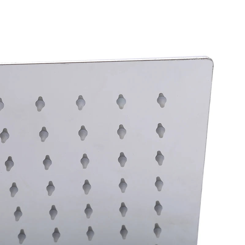 6/8/10 Inch Ultra-thin Waterfall Shower Heads Stainless Steel High Quality Square Round Portable Practical Rainfall Shower Head