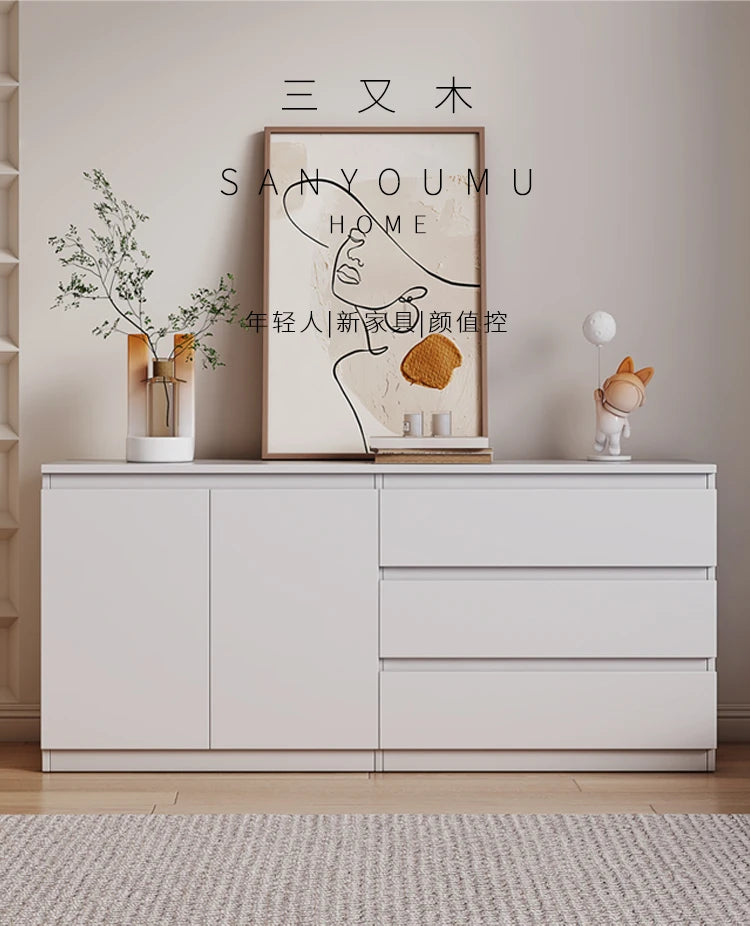Luxury Dresser Cabinet Modern Handles Storage Luxury Cabinet Premium Drawers Organizador Dressoir Kast Living Room Furniture