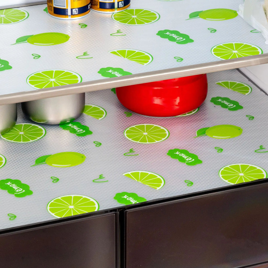 5pcs EVA Foam Cabinet Drawer Liners Non-Slip Mats, Waterproof Oil-Proof Shelf Liner for Kitchen Cabinets/Drawers/Shoe Racks
