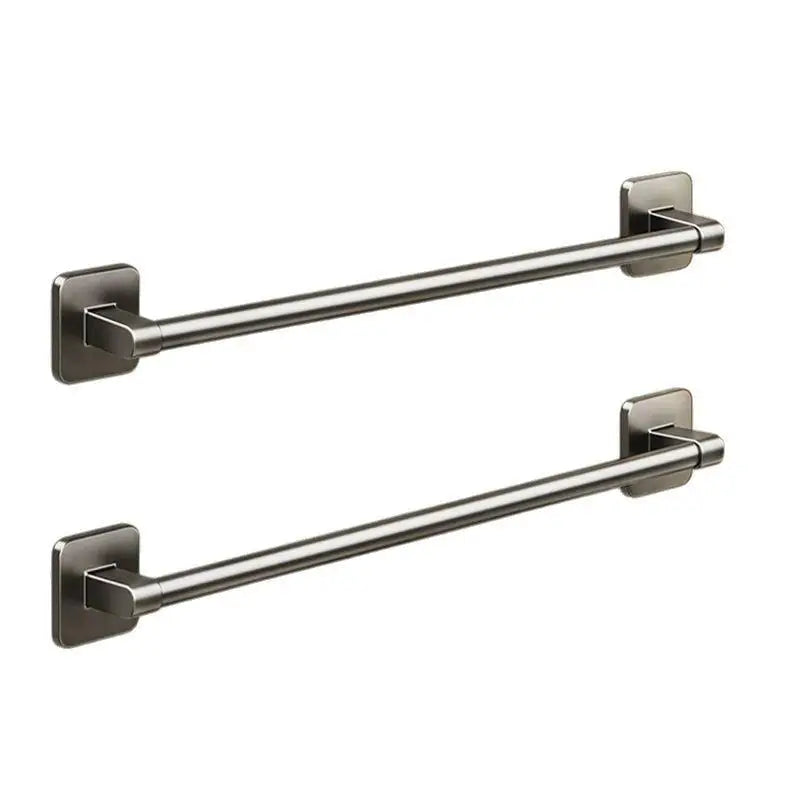 ♥Bathroom Towel Bar/Hook/Towel Rack/Kitchen Rag Rack Wall Mount Shelf Punch Free Bathroom Accessories
