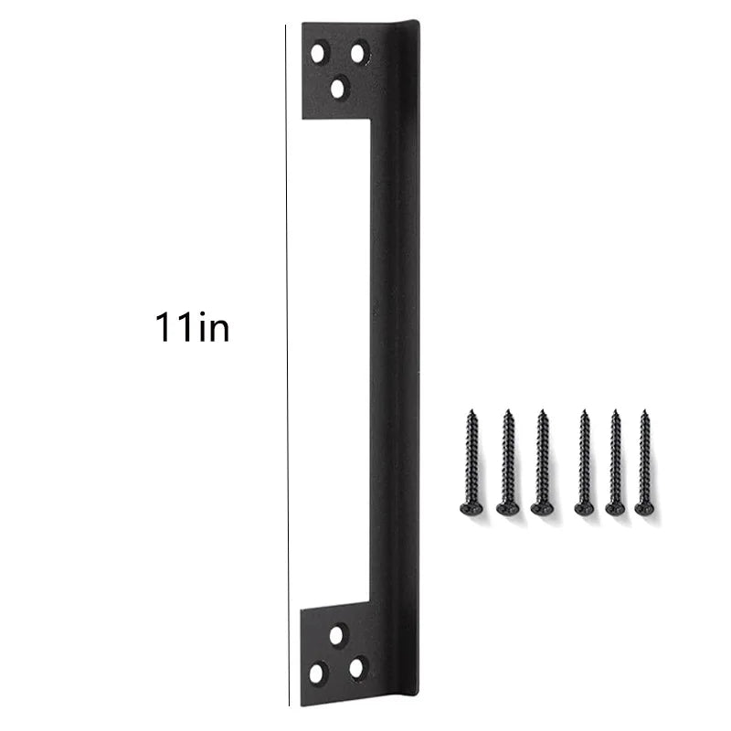 Door Latch Guard Plate Outswing Door Security Protector Door Latch Shield Cover to Block Access to The Door Lock/Deadbolt Latch
