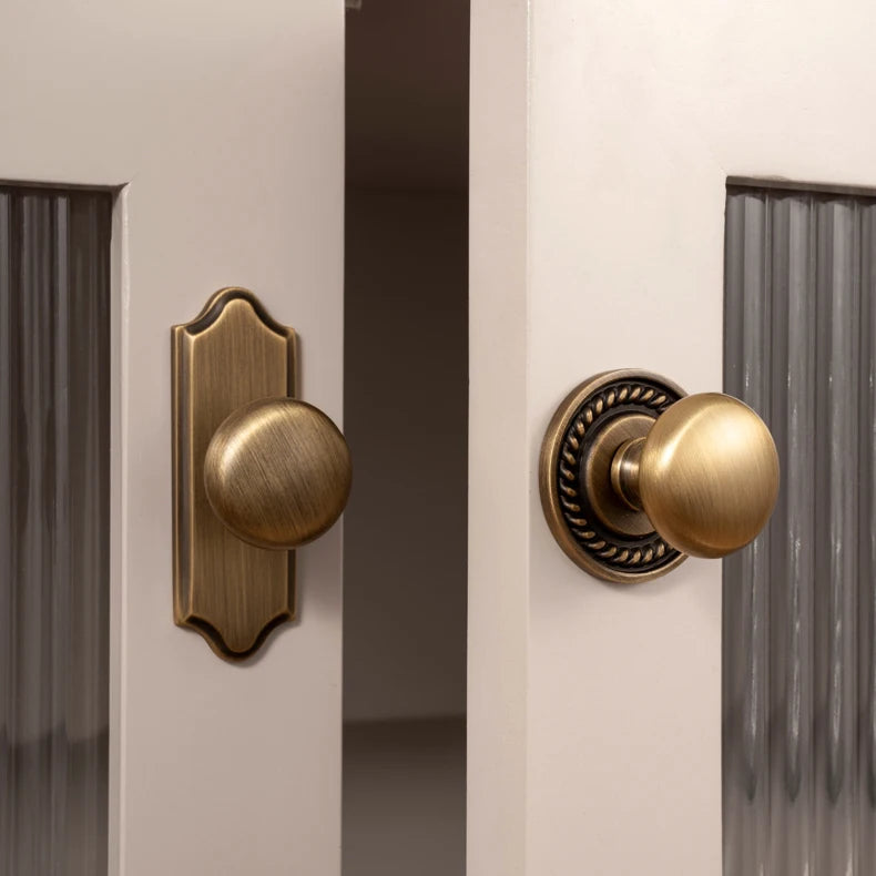 Santaya Antique Brass Cabinet Handles With Backplate Solid Bronze Wardrobe Pulls Kitchen Cupboard Door Knobs Furniture Handle
