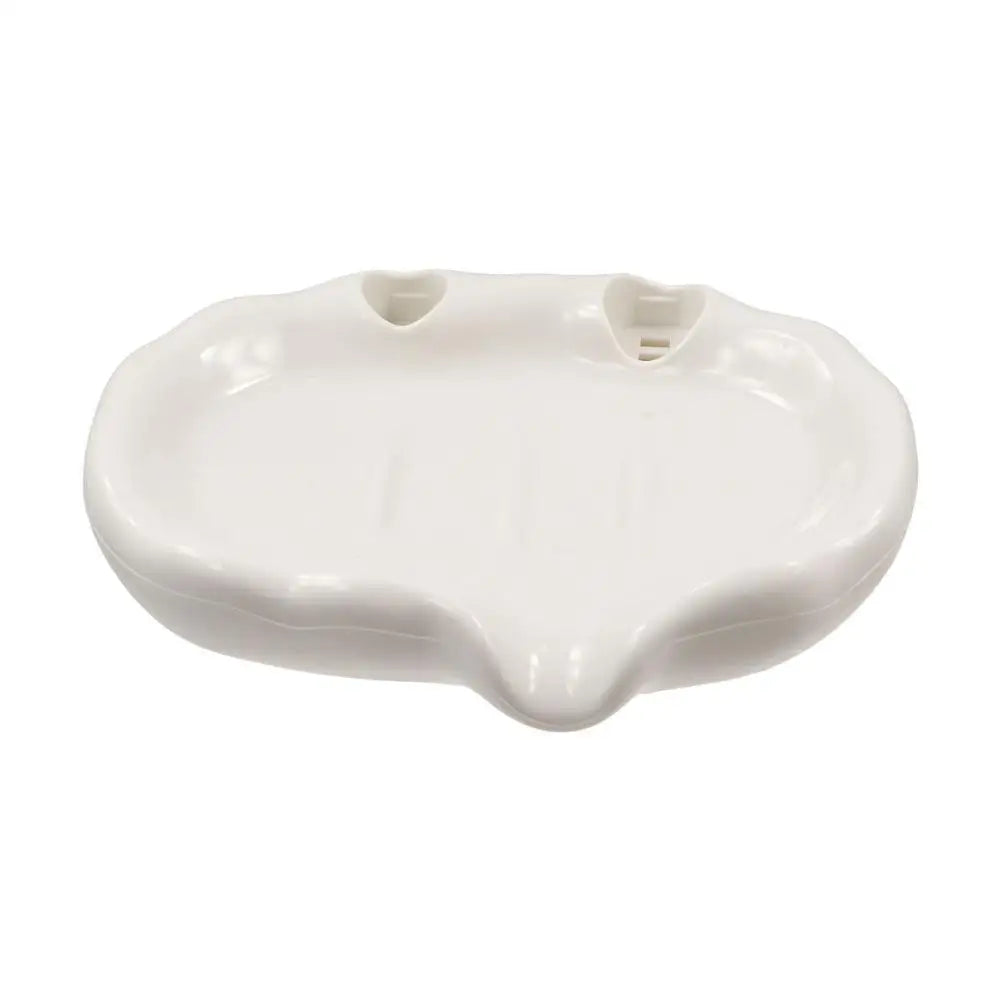 Bathroom Accessories Creative Flower Decor Soap Dish Cute Non-slip Soap Holder Plastic Portable Drain Soap Tray Storage