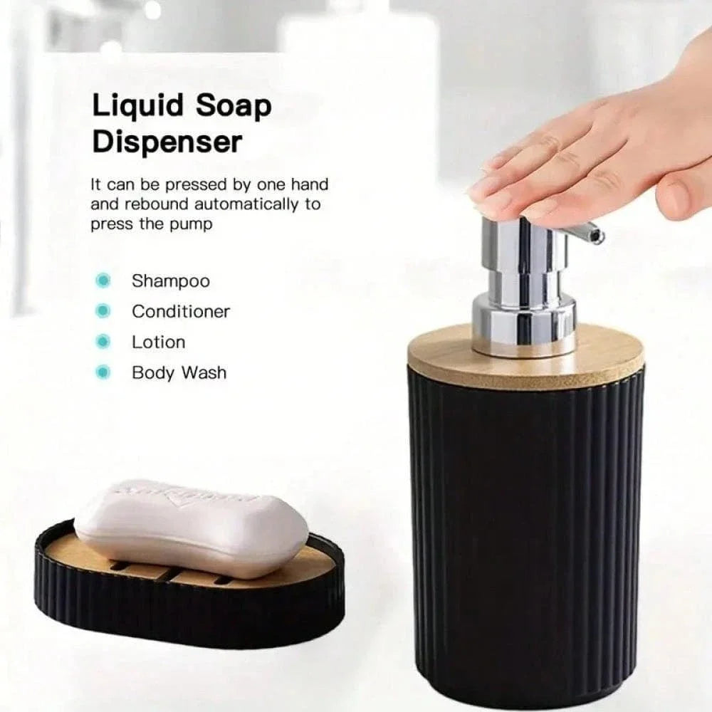 1 Piece Bathroom Accessories Set 6 Piece Bathroom Accessories Set With Paper Basket Houserack Gift Bath Set For Bathroom Decor