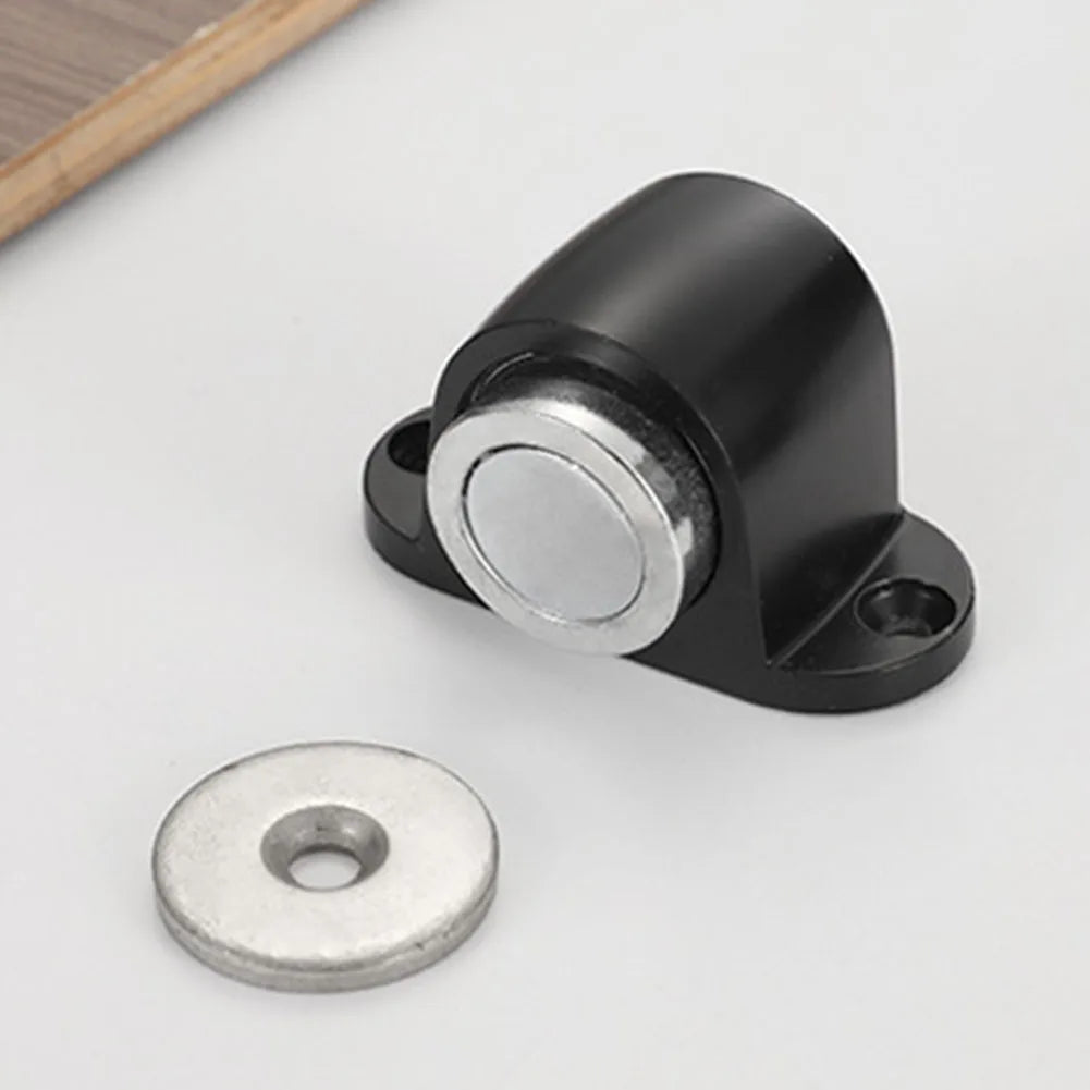Door Holder Home Improvement Magnetic Door Stopper Easy To Install Modern Minimalist Design Reliable Manual Control