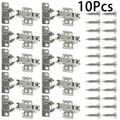 10/20 Pcs Hinges Cold Rolled Steel Hydraulic Cabinet Door Hinge Damper Buffer Soft Quiet Closing for all Cupboard Furniture