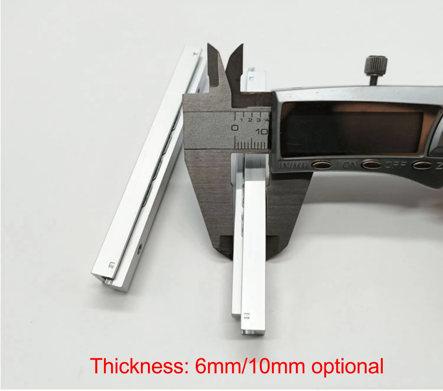 Aluminum alloy slide rail small drawer rail jewelry box electronic and electrical micro slide rail length: 60~350mm