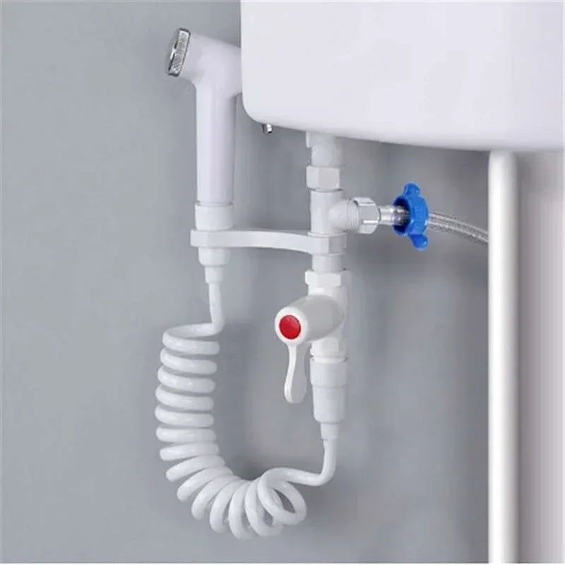 Bathroom Accessories Toilet Bidet Tap Handheld Shower Portable Bidet Sprayer Gun Seat Spray Without Drilling Shower Accessory