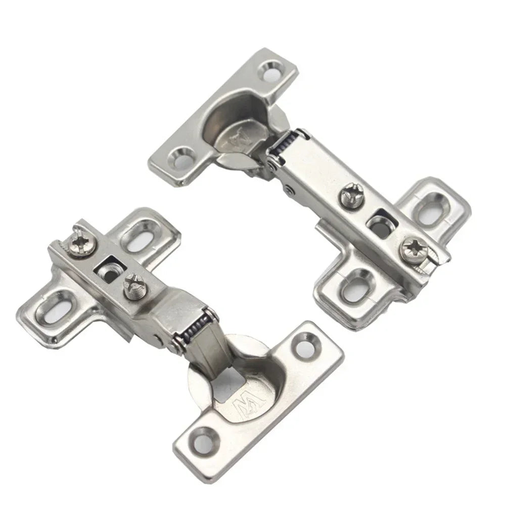 2Pcs/set 25mm Small Furniture Hinge Soft Close Hydraulic Damper For Kitchen Cabinet Cupboard Door Hinges Buffering Hardware