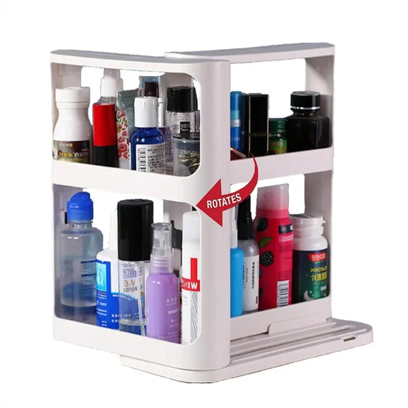 Multi-layer Storage Rotating Rack, Storage Rack Cabinet, Food Storage Rack, Pull-out Rotating Spice Rack, Spice Rack