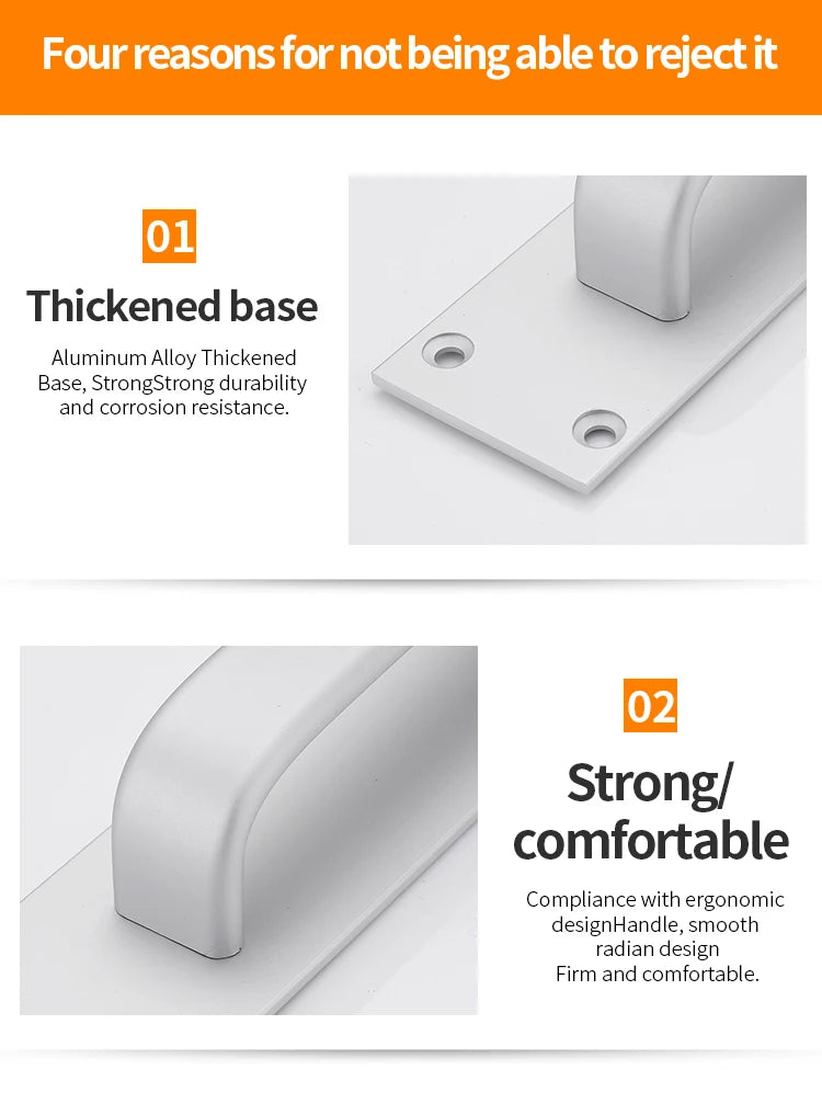 Modern Style Door Handle Sliding Door Pull Push Handles Aluminium Alloy Furniture Pulls Kitchen Cabinet Handle Door Hardware
