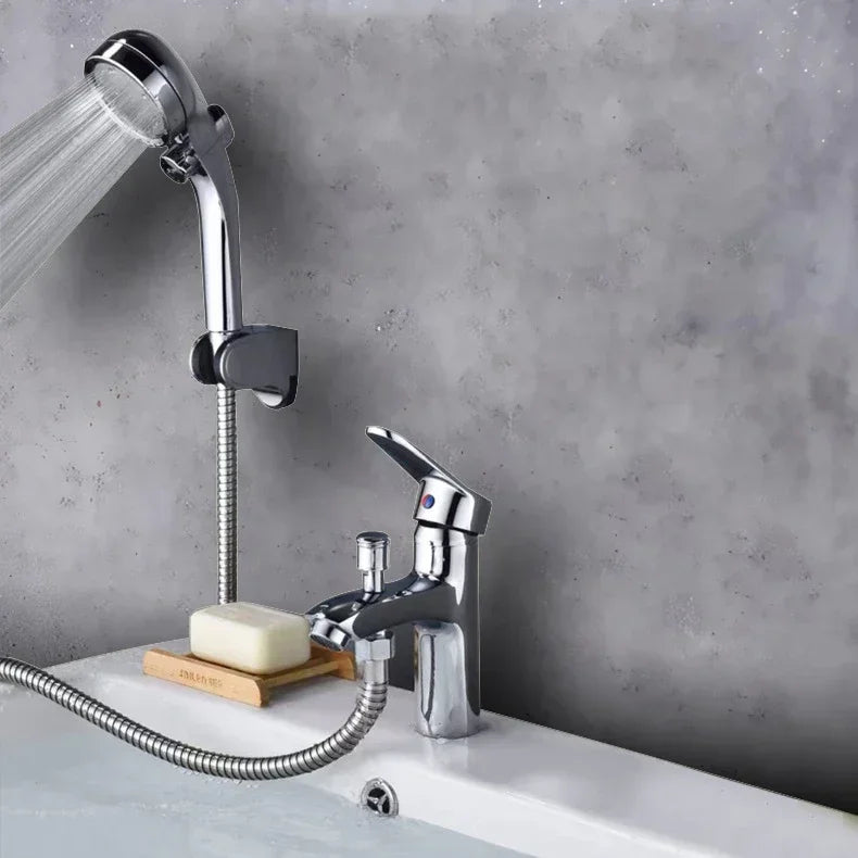 Bathroom Wash Faucet Single Hole Basin Faucet with Shower Sink Basin Wash Basin Bathroom Accessories