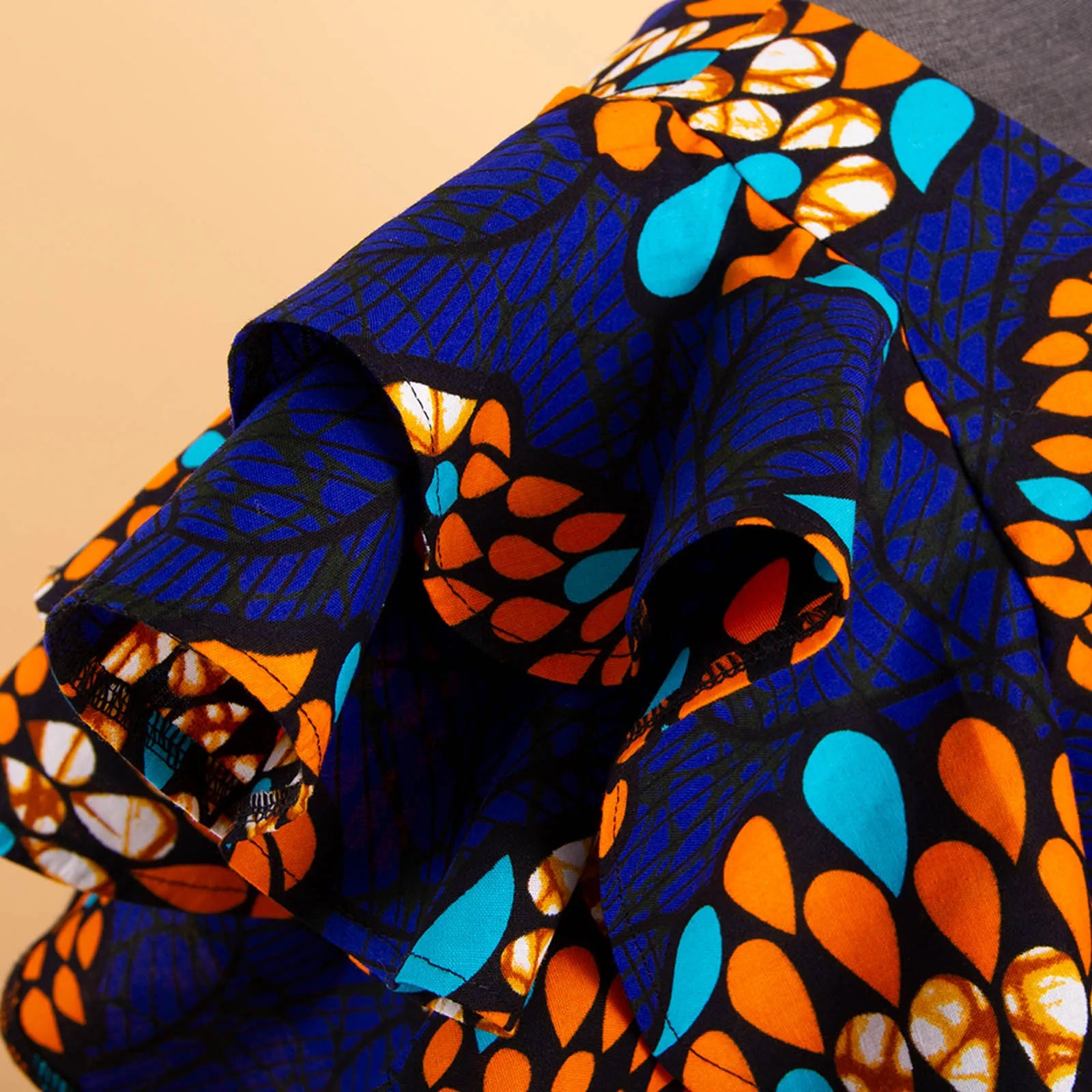 African 2 Piece Set for Women Crop Top + Print Skrit Set Ankara Clothing Dashiki Outfits Blouse Shirt Midi Skirt Casual S1926100