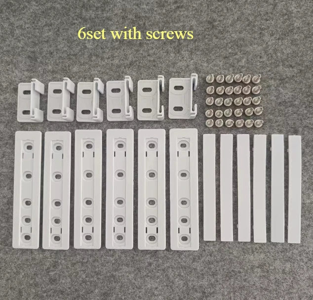 Refrigerator Drawer Slide Rail Integrated Fridge & Freezer Door Mounting Bracket Fixing Slide Kit Door Connecting Parts