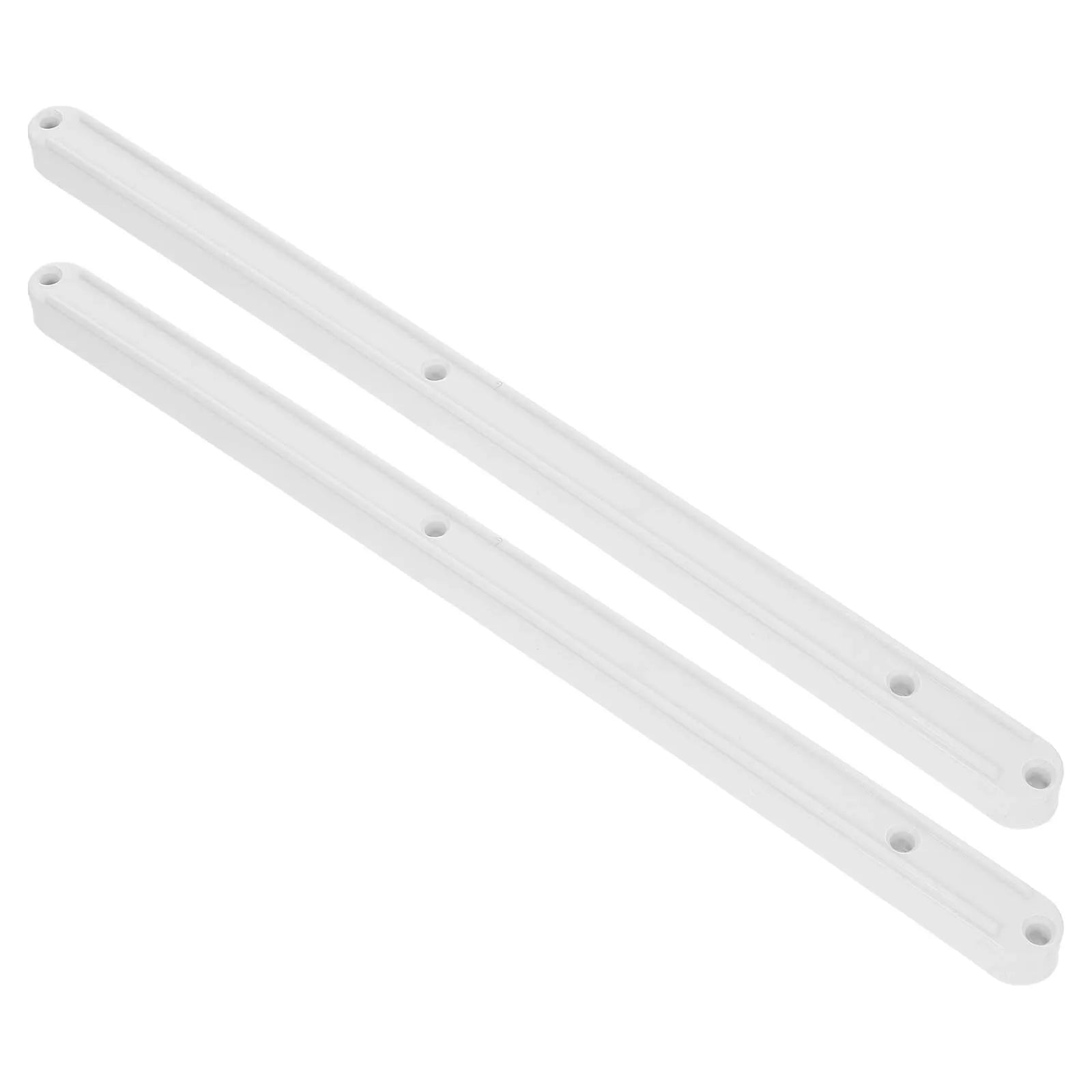 2pcs Guide Rail Drawer Plastic Slide Wardrobe Runner Cabinet SSlidesrage Box Slide Rail Telescopic Track For Cupboard Locker