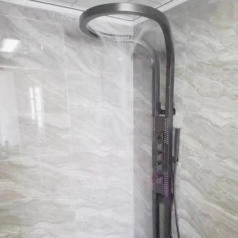 New luxury home shower set bathroom accessories set system