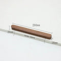 Modern Nordic Solid Wood Cabinet Handles Eco-Friendly Child-Safe Drawer Pulls for Kids Room Furniture Wooden Cabinets Pull