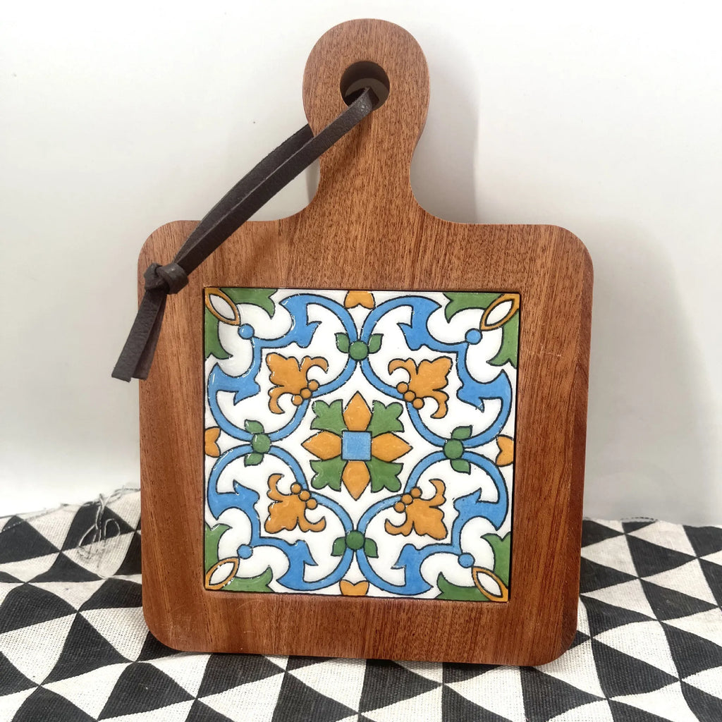 Large round Wooden Food Tray Serving Plate Waterproof l Wood Dert Plate Fruit Tray Wood Crt Decorative Item