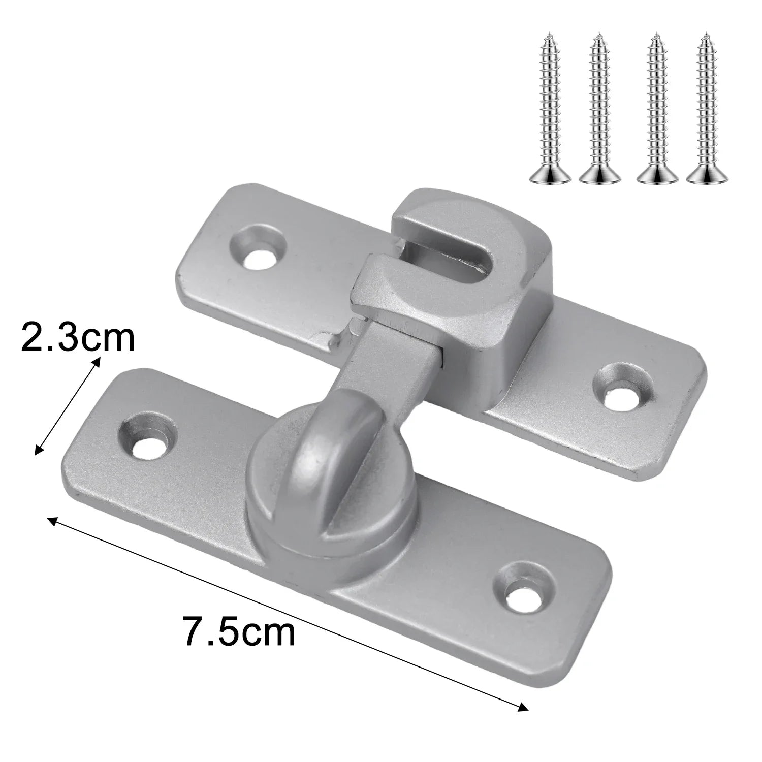 90 Degree Window Drawers Cabinet Locks Stainless Steel Hook Latch Barn Door Latch Bolt Hooks Sliding Gate Buckles Hardware