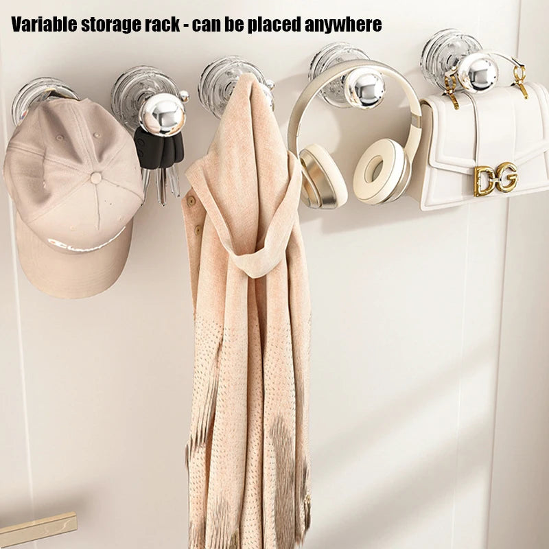 Suction Cup Door Handle Bathroom Bathroom Sliding Door Glass Door Refrigerator Cabinet Toilet Lid Suction Cup Handle