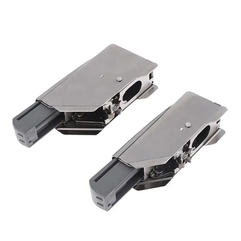 Silent Close Drawer Hardware; Home Furniture Hinges with Damper Buffers and Invisible Handles for Kitchen Cabinets