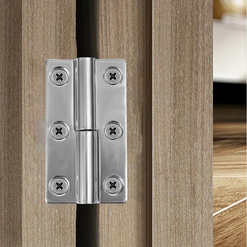 Stainless Steel Hinges Door Connector Universal Furniture Drawer Cabinet Fitting Hinge Detachable Furniture Hardware Accessories
