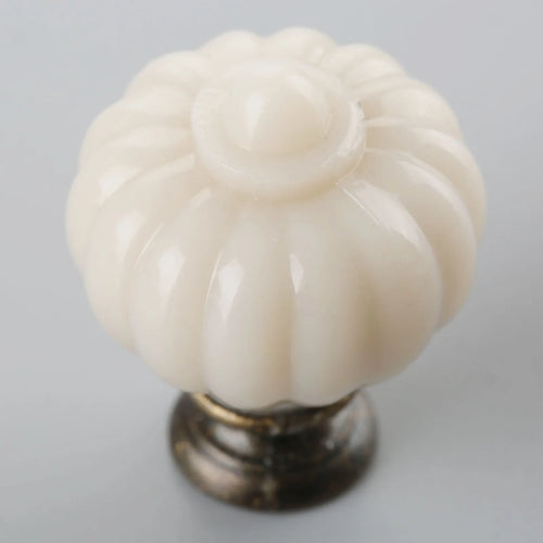 1pc 27*34mm Door Knobs Handles Single Hole Furniture Knobs Cupboard Door Cabinet Handles With Screws