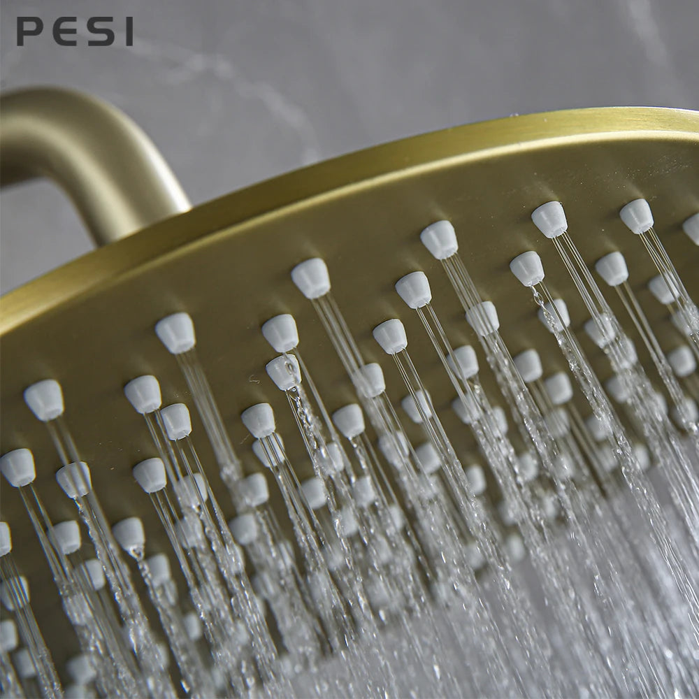 Stainless Steel Shower Head 10 Inch Magic Rainfall Bath Head Ceiling Wall Mounted Bathroom Accessories Water Save For Shower
