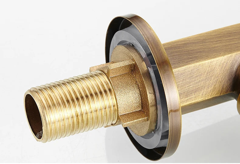 Cold Kitchen Sink Faucet Antique Bronze Finished 360 Degree Single Hole Water Tap Cooper Kitchen Tap ELK12