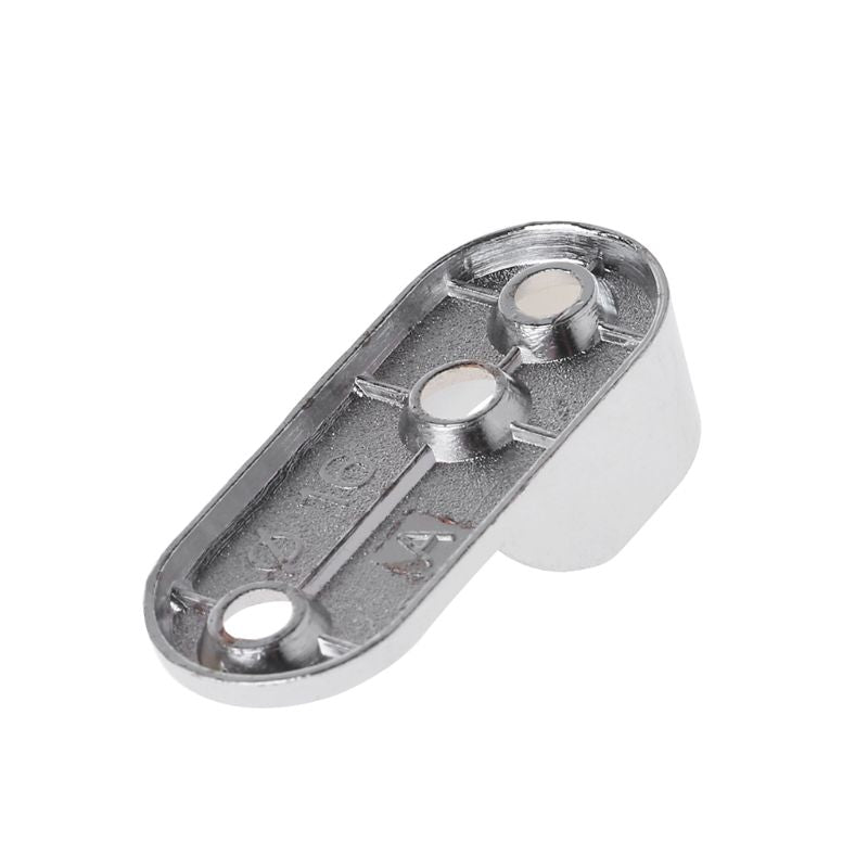 2pcs Wardrobe Clothes Tube Support Closet Rod Pole End Bracket Thickening Holder