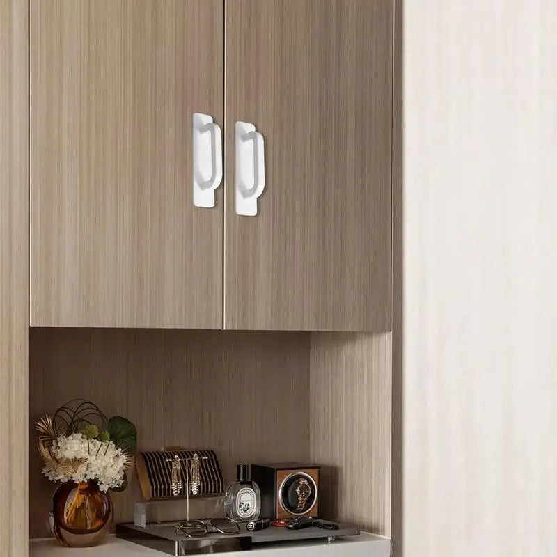 Household Self-adhesive Handles for Non-punched Door Handles Multi-purpose Handle Simple and Modern Small Handles Cabinet Pulls