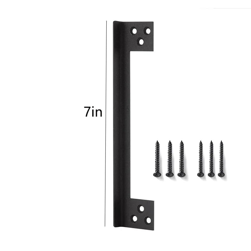 Door Latch Guard Plate Outswing Door Security Protector Door Latch Shield Cover to Block Access to The Door Lock/Deadbolt Latch