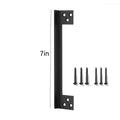 Door Latch Guard Plate Outswing Door Security Protector Door Latch Shield Cover to Block Access to The Door Lock/Deadbolt Latch
