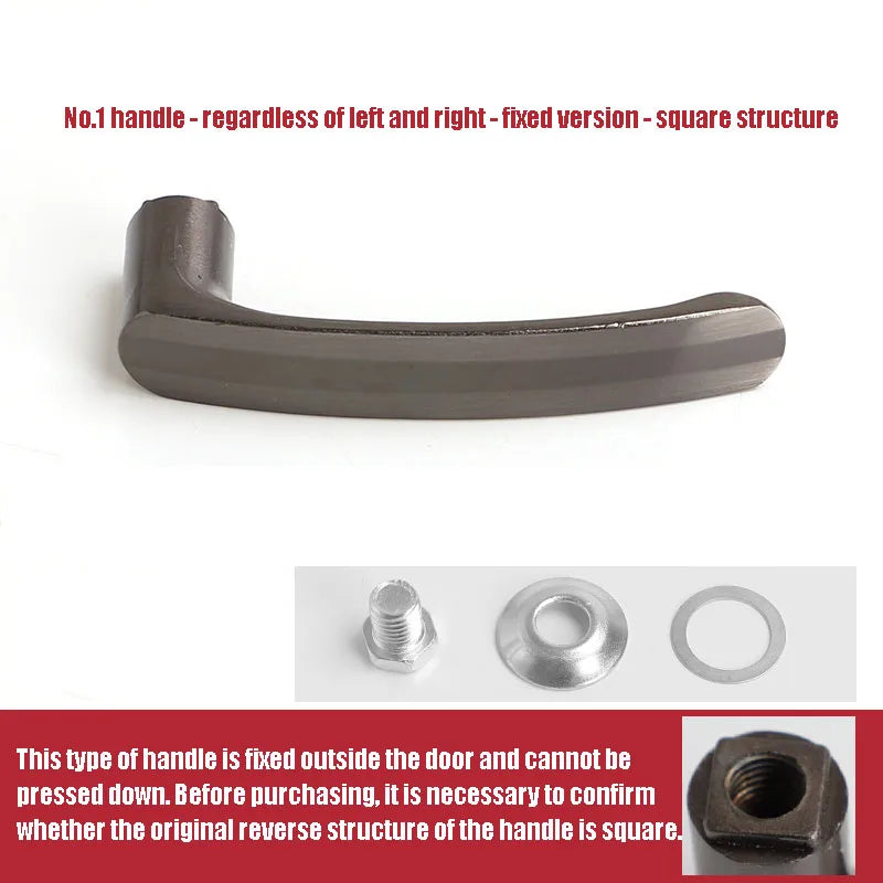 Solid Handle For Anti-theft Door Durable Non Rusting  Thickened Material Household Door Room Bedroom Universal Handle