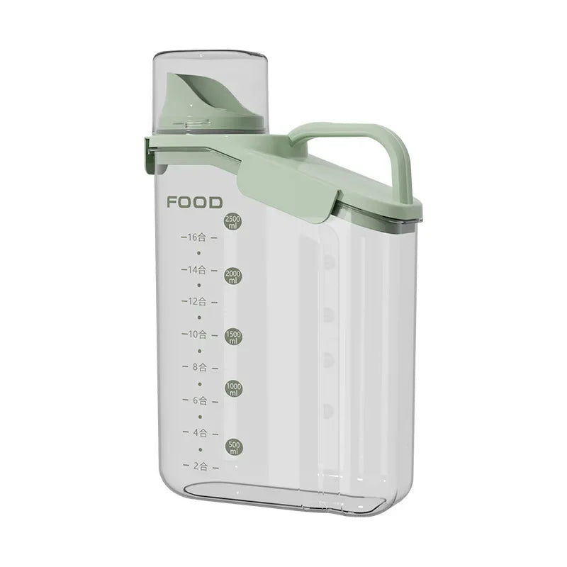 Airtight Food Storage Containers Cereal Dispenser Cereal Container Storage Box Rice Dispenser Grain Dispenser Kitchen Organizer