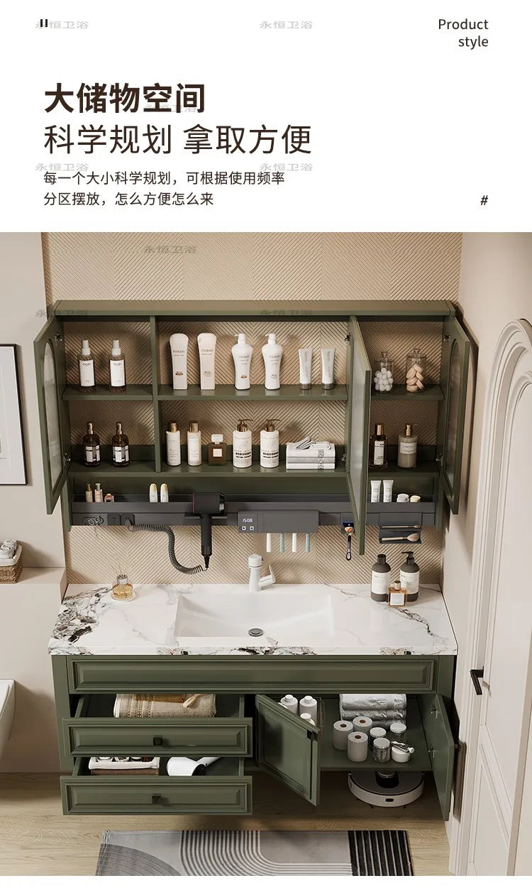 Sink Organizer Bathroom Cabinet Modern Wash Vanity Sink Bathroom Cabinet Wall Shelves Mueble Organizador Home Accessories